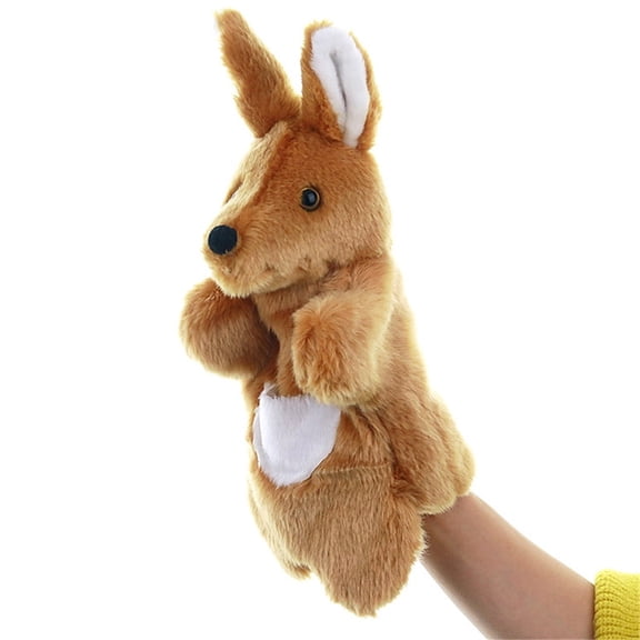 Kangaroo Plush Hand Puppets Stuffed Animals Toys for Imaginative Pretend Play Storytelling