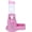 Pink, variant on Hamster Hanging Water Bottle Pet Auto Dispenser with Base for Dwarf Hamster Mouse Rat Hedgehog