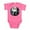 Raspberry, variant on CafePress - Wolf Howling At The Full Moon Portrait Body Suit - Cute Infant Bodysuit Baby Romper - Size Newborn - 24 Months