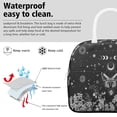 thumbnail image 3 of Lunch Bag Lunch Box for Women Reusable Insulated Lunch Bags,Water-Resistant Gothic Cooler Lunch Tote Bag, Large Capacity for Work Travel Picnic, 3 of 6