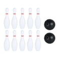 thumbnail image 1 of BELOVING Kids Bowling Set Educational 10 Pin and 2 Balls for Park Backyard Activities, 1 of 10