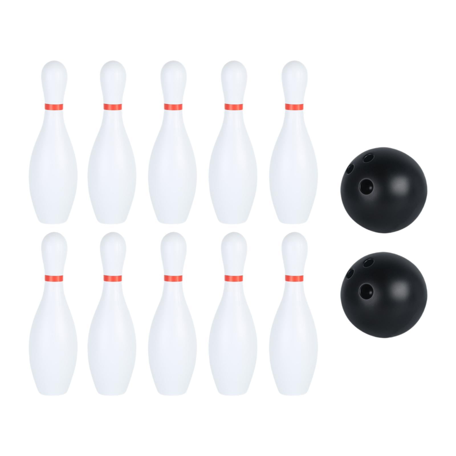 colcolo Kids Bowling Set 10 Pin and 2 Balls Early Development Indoor Play Toys Outdoor Sports Game Outdoor Bowling Toys for Park Lawn
