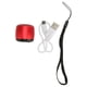 thumbnail image 1 of Mini altavoz Bluetooth Sincero USB Recargable Altavoz inalámbrico portátil de metal para teléfono Tablet PC Rojo, 1 of 10