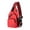 red, variant on IAJFHAFS Small Sling Crossbody Backpack Shoulder Bag for Men Women, Lightweight One Strap Backpack Sling Bag Backpack for Hiking Walking Biking Travel Cycling