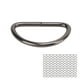 thumbnail image 2 of Anillos En D De Metal, Anillos En D Semicirculares De Servicio Pesado Multiusos Resistentes A La Corrosión Para Maletas Para Mascotas Para Correas De Pecho Para Perros OTVIAP Gris, 2 of 8