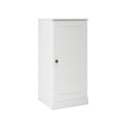 thumbnail image 3 of 100% Solid Wood Short Bathroom Cabinet with Solid Door - 16.5" W x 36" H - White Wooden Cabinet, 3 of 7