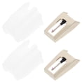 thumbnail image 1 of Minkissy 2Pack Turntable Replacement Needle Aluminum Alloy Golden For Phonograph Audio Enthusiasts, 1 of 7