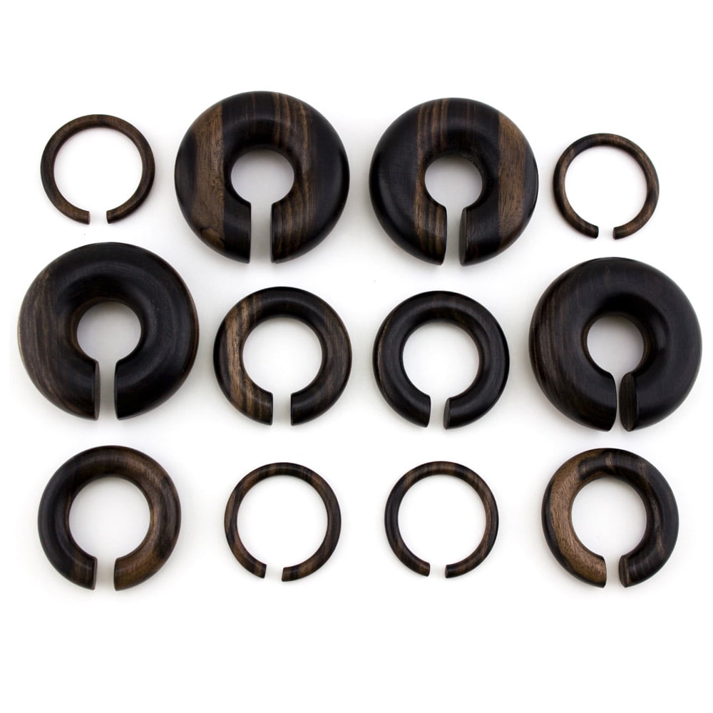 Urban Jewelry 2 Gauge 2g 6mm Areng Wood Hoop Plugs Ear Urban Jewelry 2 Gauge 2g 6mm Areng Wood Hoop Plugs Ear Gauges Pieces Com