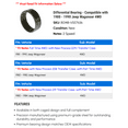 thumbnail image 2 of Differential Bearing - Compatible with 1980 - 1990 Jeep Wagoneer 4WD 1981 1982 1983 1984 1985 1986 1987 1988 1989, 2 of 2