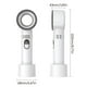 thumbnail image 5 of Multifuntional Portable Handheld Fan, Powerful 100-Speed Bladeless Fan, Digital Display & USB Rechargeable Fan, 5 of 5