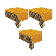 Jurassic World 3 Rectangular Printed Plastic Table Covers 3ct For Birthday Parties