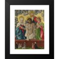 thumbnail image 2 of Hans Baldung 19x24 Black Modern Framed Museum Art Print Titled - The Trinity and Mystic Pieta (1512), 2 of 5