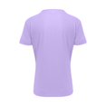 thumbnail image 4 of Garbnen M-5XL Big and Tall T Shirts for Men Loose Fit Short Sleeve Men V Neck T Shirts Lightweight Breathable Summer Casual Work Outdoor Workout Shirt Men Purple 4XL, 4 of 9