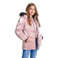 thumbnail image 6 of Justice Girls Faux Fur Water resistant Hooded, Outerwear Jackets (Girl's), Sizes 5-18, 6 of 7