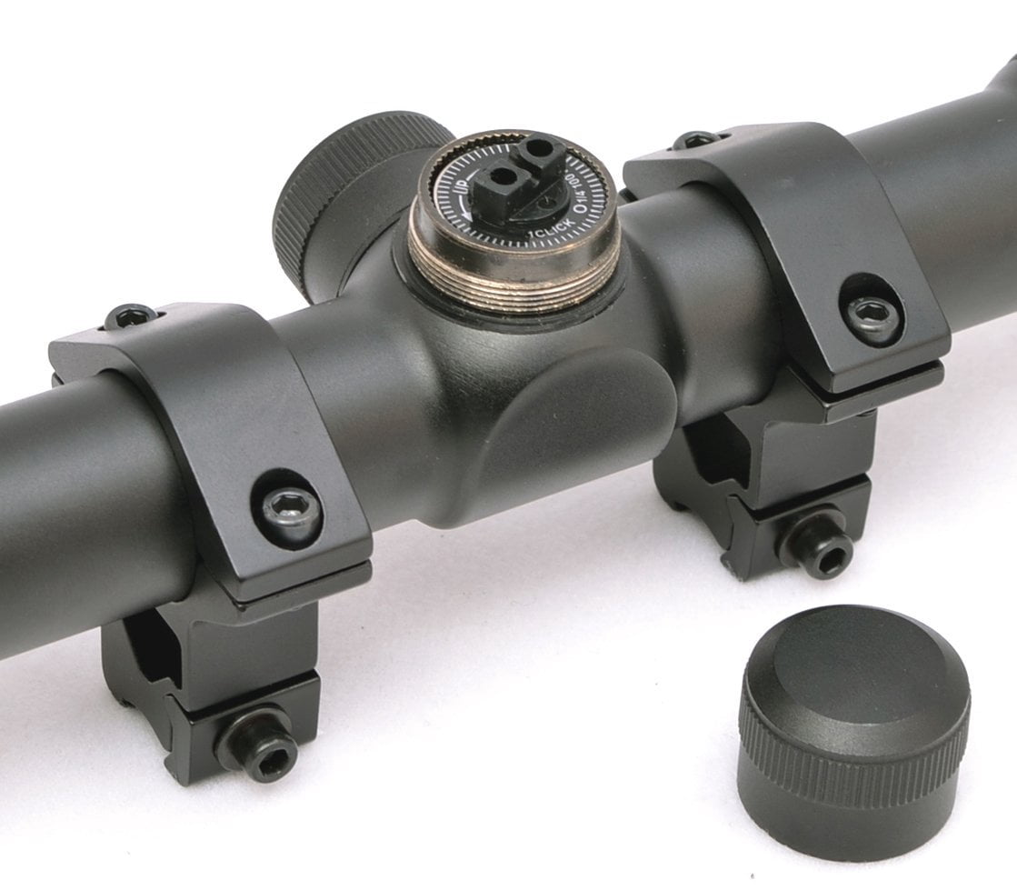 Hammers Riflescope 3-9x32 with 22 Rimfire Dovetail Scope Rings