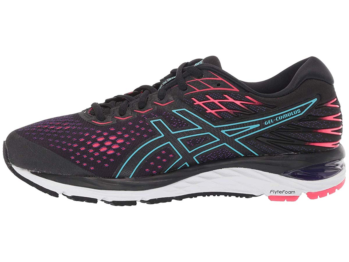 asics gel cumulus 21 black pink