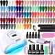 thumbnail image 1 of Kit de esmaltes de uñas en gel JODSONE UV Light de 32 colores con herramientas de manicura, 1 of 8