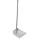 thumbnail image 2 of Recogedor de basura de acero inoxidable con mango largo, palas de basura sin agacharse para uso doméstico, recogedor vertical resistente para limpieza de interiores y exteriores, 2 of 8