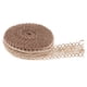 thumbnail image 4 of 11 yardas 40 mm de ancho cinta de yute adorno de arpillera para envoltura de ramo de manualidades de boda, proyectos de bricolaje caseros, decoracione Macarena Recorte de arpillera de yute natural, 4 of 8
