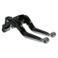 thumbnail image 1 of Palancas de freno y embrague cortas y largas para Kawasaki VERSYS 650 2015-2023, palanca de freno ajustable de motocicleta, aleación de aluminio, mango negro con extremo de titanio, 1 of 6
