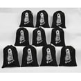 thumbnail image 5 of Darling Souvenir Black Eat Drink And Be Scary Halloween Party Supplies&nbsp;Drawstring Pouches&nbsp;Favor Bags 15 Pieces, 5 of 5
