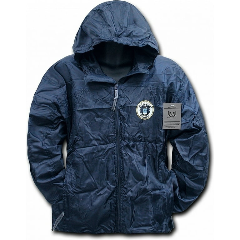 RapDom Air Force Solid Military/Law Mens Lightweight Windbreaker