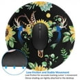 thumbnail image 4 of Disketp Sunflower Skull Boho Watercolor Background Small Mouse Pad 7.9x7.9 Inches,Washable Round Mousepad For Office Laptop Computer,Non-Slip Rubber Base Mouse Pads For Wireless Mouse, 4 of 9