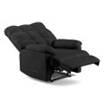 thumbnail image 4 of Homesvale Microfiber Recliner, Black, 4 of 6