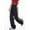 Black, variant on Boho Pants for Women Black with Pockets Elastic Waist Workout Sport Gym Pants Comfy Lounge Yoga Running Pants