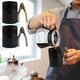thumbnail image 2 of Taza cerámica tratada de una pieza con acabado en plata electrochapada, adecuada para café, té y chocolate caliente. Perfecta para uso en la cocina de la oficina en casa y para regalos JASKFLY, 2 of 9