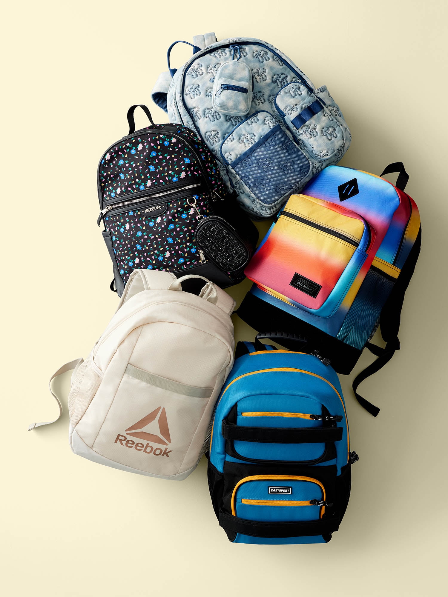 ●no content.● 214. Multi Color Backpack _ Blue No Boundaries Women's 17