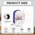 thumbnail image 6 of HELLHERO Durable Food Processor Cover with Handle There is only one dust cover 15.94"H x 9.45"L x 7.28"W, Santa Claus, 6 of 6