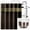 Brown, variant on 17 Pieces Bathroom Complete Set Shower Curtain with Hooks and Ceramic Accessories Set ( Fresco Brown )