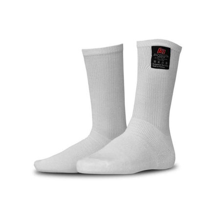

K1 Racegear K1R26-NSO-W-SM Nomex Socks White - Small & Medium