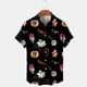 thumbnail image 4 of Camisa hawaiana de manga corta con solapa para hombre, camisa con estampado 3D de Mickey y Anime de Disney, ajustada, nueva colección de Halloween, Y2k, 2022, 4 of 5