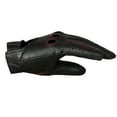 thumbnail image 4 of New Biker Police Leather Motorcycle Driving Riding Racing Gloves Real Natural Leather Touchscreen Ventilation Men Women Automotive ATV Dirt Bike Full Finger BlackRed XXL, 4 of 5