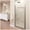 Brushed Nickel, variant on Basco Infn00a3376xp Infinity 76" High X 33" Wide Hinged Framed Shower Door - Chrome