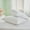 Pure white, variant on Teler Goose Feather Down Pillows for Sleeping,Luxury Hotel Collection Queen Size Soft Bed Pillow,1 Pack,Queen (20.2" x 28.2")