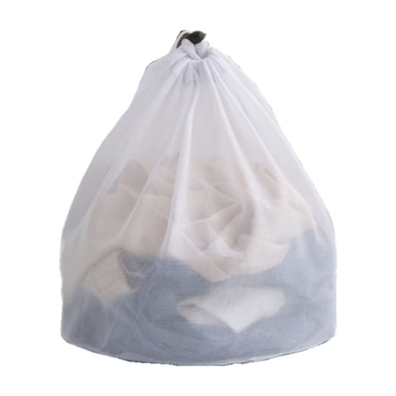 Vikakiooze Large Laundry Bag, Mesh Laundry Bags With Drawstring, Durable Wash Bag For Delicates, Garment Laundry Mesh Bag For Family, College Dorm, Apartment