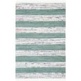 thumbnail image 6 of SAFAVIEH Montauk Cainneach Striped Cotton Area Rug, Ivory/Charcoal, 4' x 6', 6 of 6
