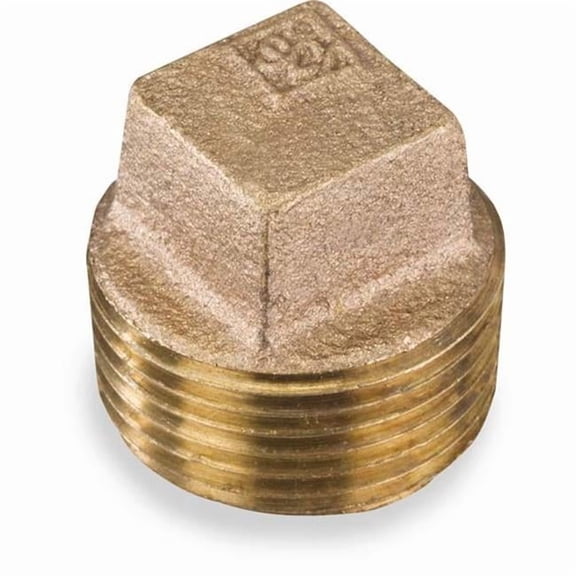 1.25 in. No. 125 Square Head Plug, Bronze