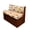 Autumn Mushroom Leaf, variant on XYZCANDO Floral RV Dinette Cushion Covers Daisy RV Accessories for Inside RV Dinette Cushions Universal 2 Seat Couch Cover Stretchable Loveseat Sofa Chair Cover Furniture Protector Yellow