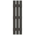 thumbnail image 3 of Ekena Millwork 12"W x 67"H Mid-America Vinyl, Standard Size Three Board Spaced Shutters, w/Installation Shutter-Lok's & Matching Screws (Per Pair), 018 - Tuxedo Grey, 3 of 13