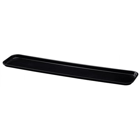 Cambro 630MT110 Black 6-7/16" x 30" Market Display Tray