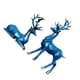thumbnail image 5 of Cateissary Figuras de ciervos de lujo con detalles en el hogar de 2 piezas para un adorno de estilo único para la decoración del hogar azul M azul METRO 2Conjunto, 5 of 6