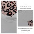 thumbnail image 5 of Leopard Print Women's Pajama Set — Comfortable, Skin-Friendly, Breathable, Soft Sleepwear in White, Size M, 5 of 6
