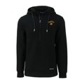thumbnail image 2 of Men's Cutter & Buck  Black Seattle Mariners City Connect Roam Eco Recycled Half-Zip Pullover Hoodie, 2 of 3