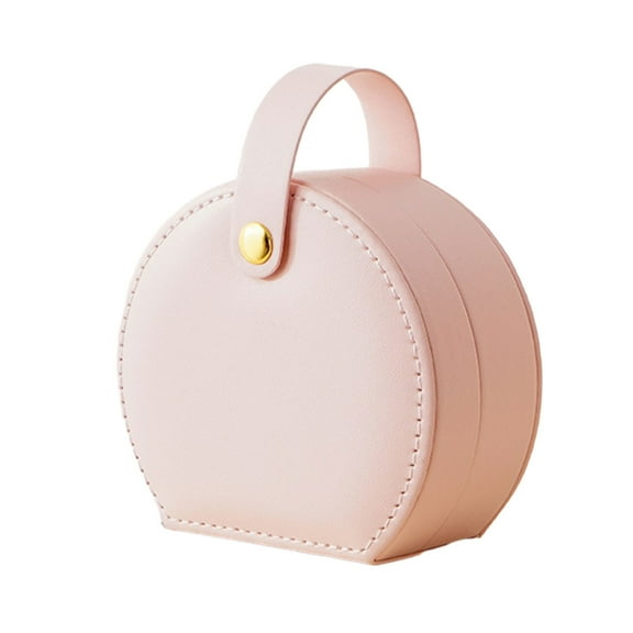 Compact Jewelry Box Portable Small Organizer Display Travel Case Earring Holder