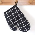 thumbnail image 4 of Oven Mittens Heatproof Non-slip 2PCS Cotton Linen Kitchen Mittens Baking Mitts, 4 of 10
