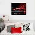 thumbnail image 4 of Red Sport Car in Black and White Posters Canvas Framed Wall Art Racing Cars Pictures Printed on Canvas Painting Artwork for Living Room Bedroom Interior Decoration, 4 of 4
